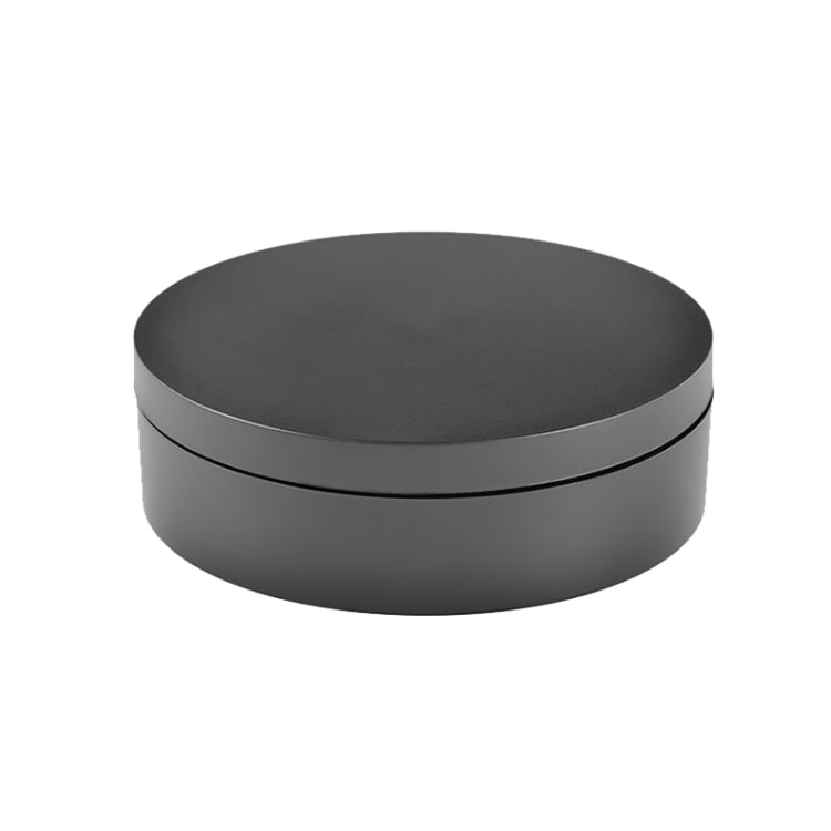 12cm 360度 電動旋轉轉盤展示架攝影視頻拍攝道具轉盤 磨砂 承重3kg