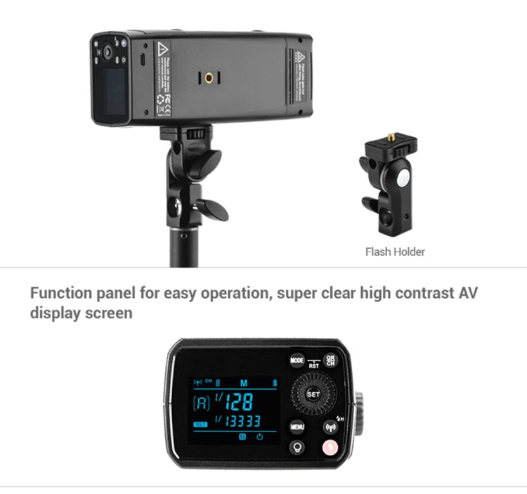 Godox AD200 Pro 口袋閃光燈攝影燈