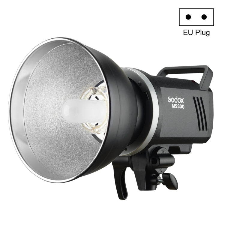 Godox MS300 Studio Flash Light 300Ws Bowens Mount Studio Speedlight with Cover, MS300