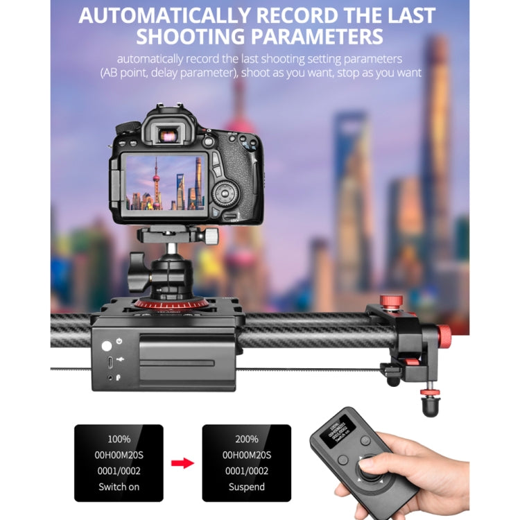 野狼谷 L80TC  80cm電動滑軌2.4G遙控器版適用於單反相機/ 攝像機