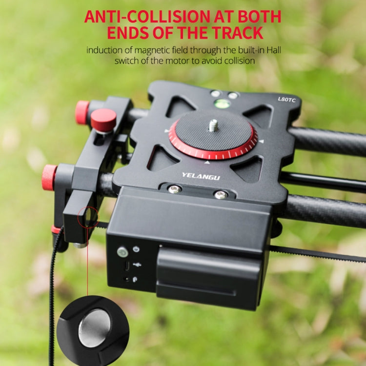 野狼谷 L80TC  80cm電動滑軌2.4G遙控器版適用於單反相機/ 攝像機