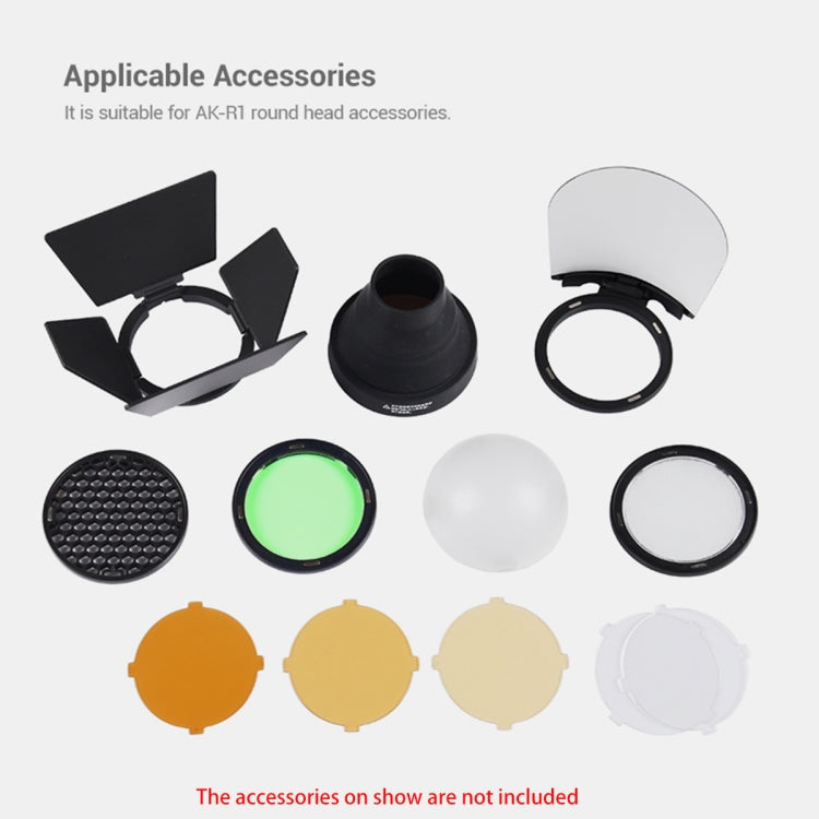 Godox S-R1 圓燈頭附件轉接器