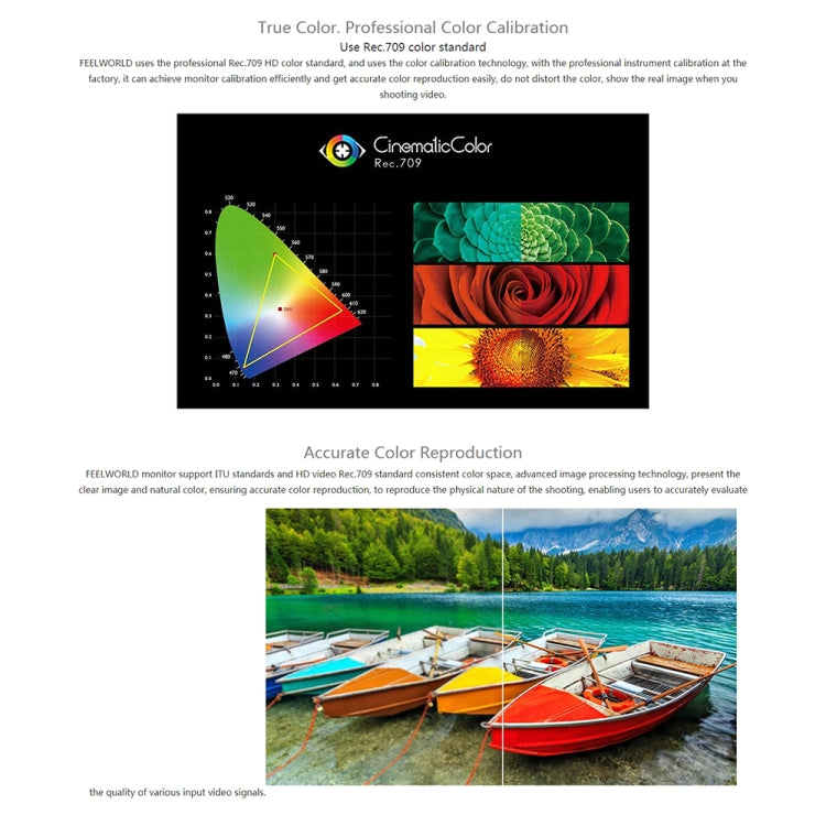 富威德 FEELWORLD LUT5 3000 nits 5.5英寸IPS屏 觸控攝影監視器
