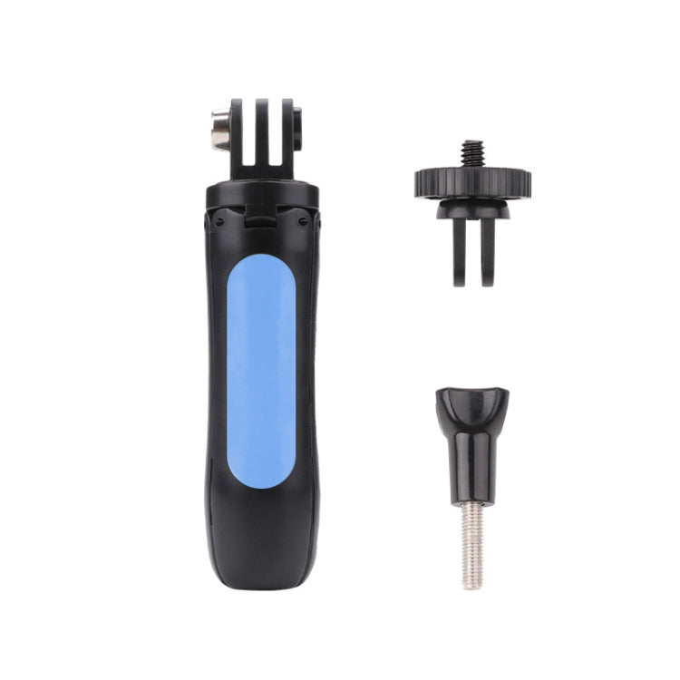 Multi-functional Foldable Tripod Holder Selfie Monopod Stick for GoPro, Insta360, DJI and Other Action Cameras, Length: 12-23cm