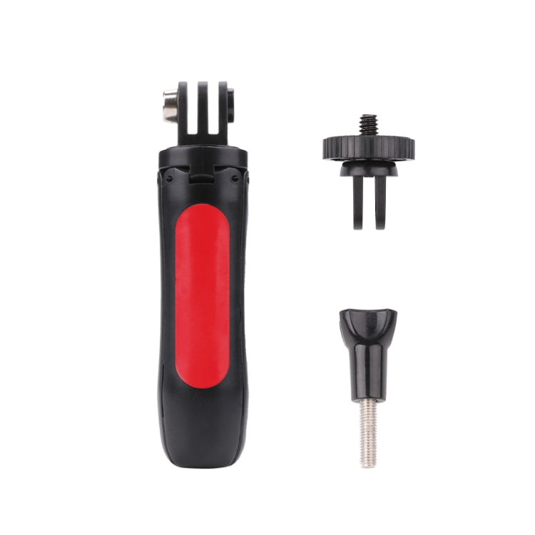 Multi-functional Foldable Tripod Holder Selfie Monopod Stick for GoPro, Insta360, DJI and Other Action Cameras, Length: 12-23cm