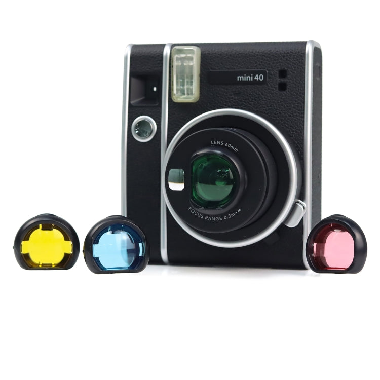 4個/套 四色相機濾鏡 適用於Fujifilm Instax mini 40