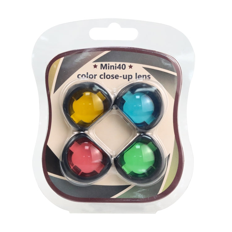 4個/套 四色相機濾鏡 適用於Fujifilm Instax mini 40