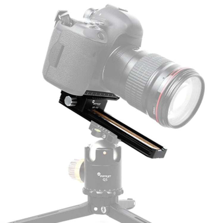 MR-180微距滑軌雲台快裝板支架