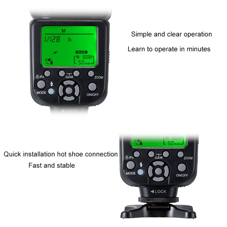 捷寶 TR-982IIIN  單反相機閃光燈 適用於尼康