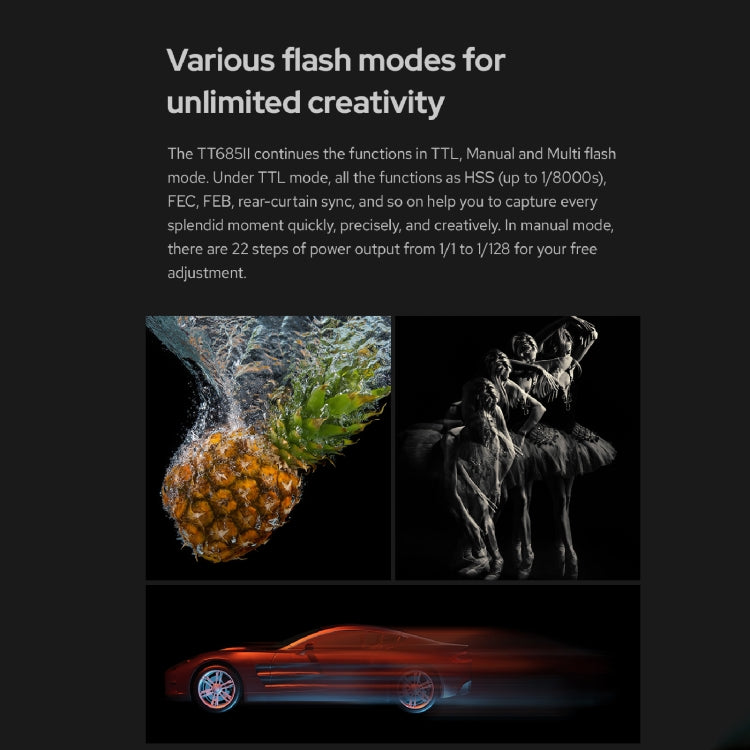 Godox神牛TT685II-S閃光燈 適用於索尼