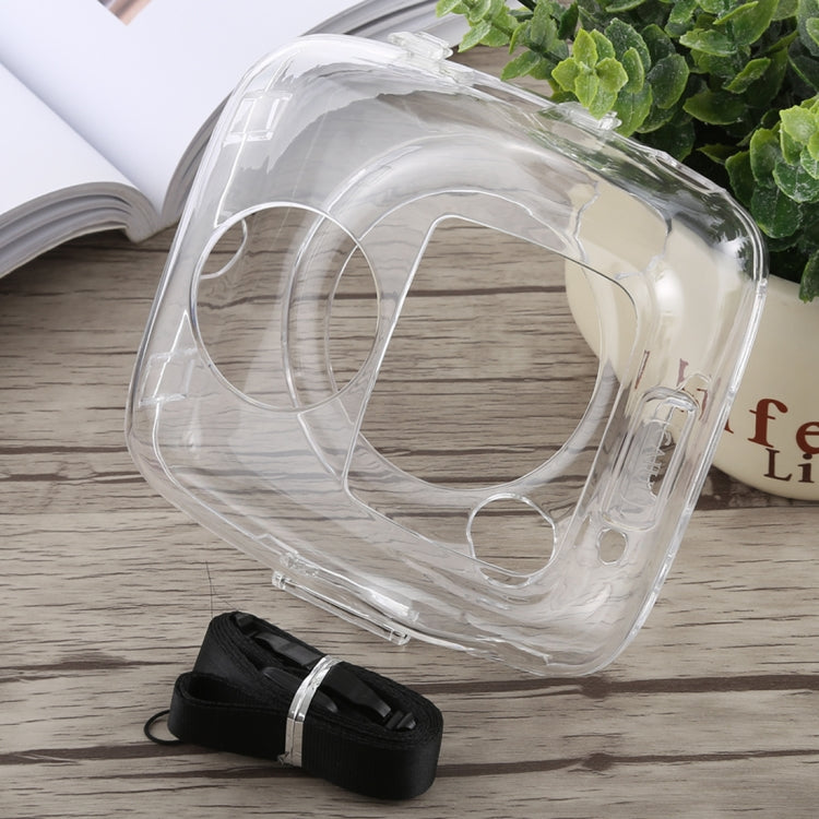 水晶殼帶掛繩 適用於富士拍立得instax SQUARE SQ10