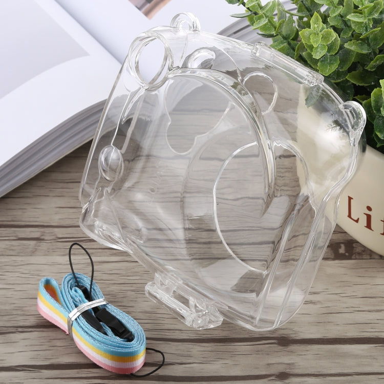 水晶殼帶掛繩 適用於富士拍立得mini 7S