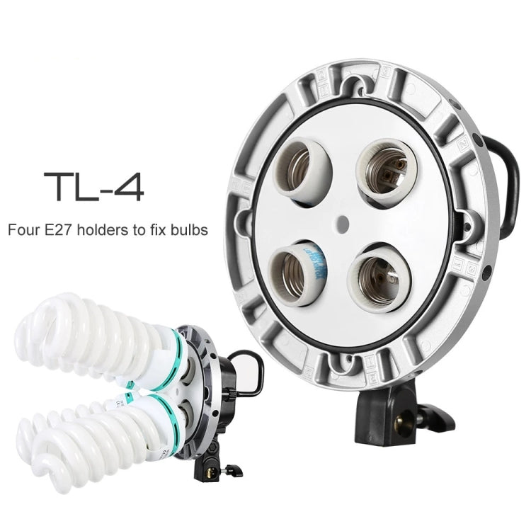 Godox  TL-4三基色燈頭 E27接口燈頭座