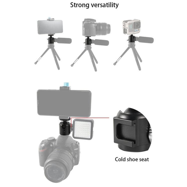 貝欣 HK25 鋁合金冷靴雲台直播支架雲台