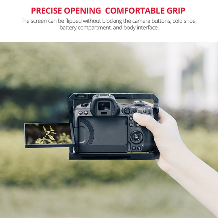 YELANGU C22 YLG0334B   適用於Canon EOS R5/R6兔籠 + 手柄