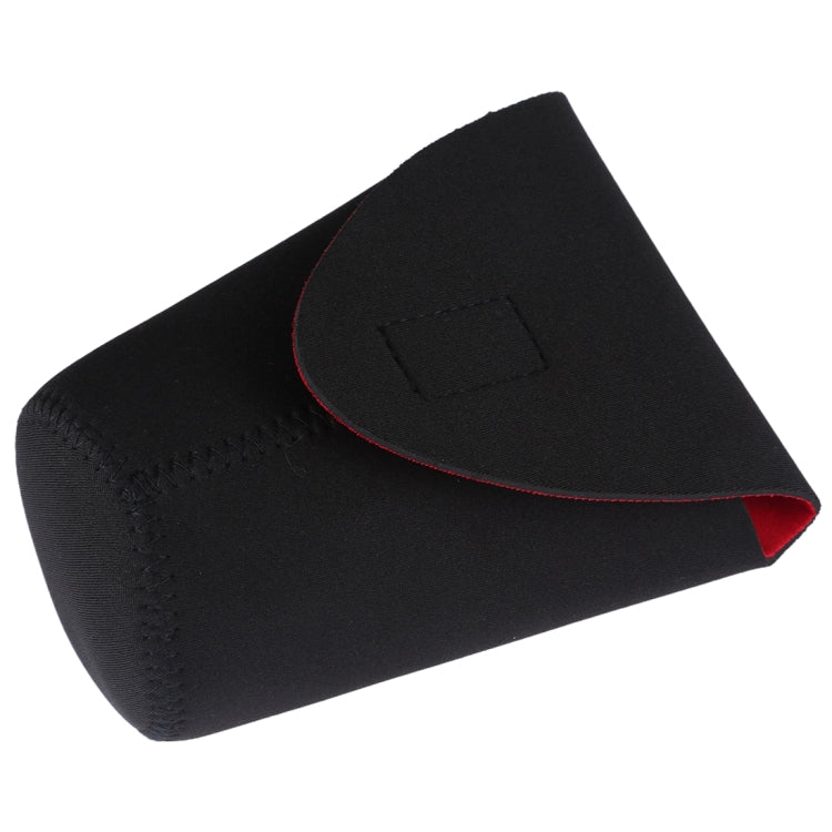 單反相機鏡頭包加厚防震潜水料鏡頭收納包粘扣款 直徑：90mm，高度：130mm