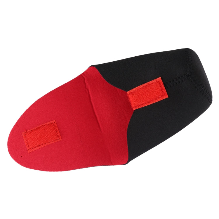 單反相機鏡頭包加厚防震潜水料鏡頭收納包粘扣款 直徑：65mm，高度：100mm