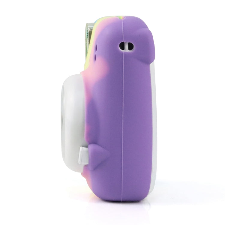 適用於 Fujifilm Instax mini 11 彩虹硅膠保護套