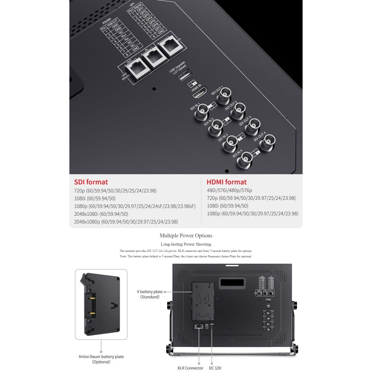 視瑞特 SEETEC ATEM173S 17.3英寸多攝像頭直播監視器