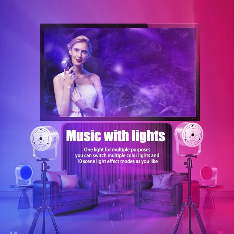 luxceo樂士歐 mood2 RGB彩色氛圍燈 桌面音樂律動拾音燈攝影補光燈