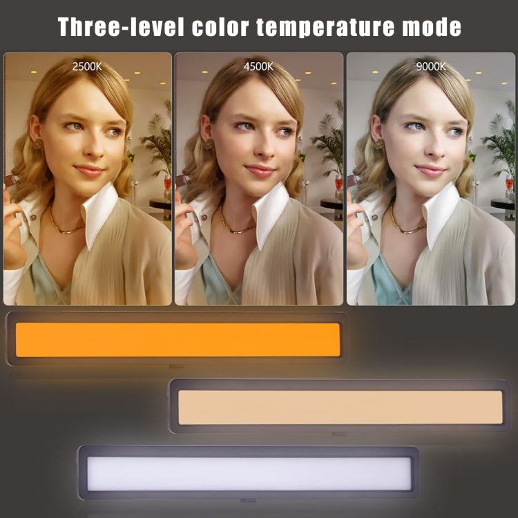 樂士歐WS66 手機筆記本電腦夾燈柔光美顏視頻會議補光燈