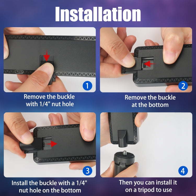 樂士歐WS66 手機筆記本電腦夾燈柔光美顏視頻會議補光燈