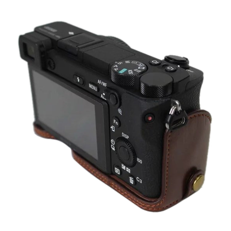 相機半套皮質底座  適用於索尼 ILCE-A6500 / A6500