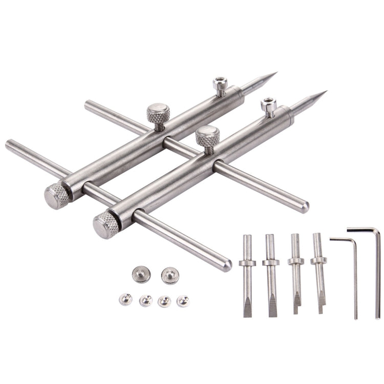 LRT-03 相機鏡頭拆卸維修工具套裝 井字不銹鋼扳手 配三對替換頭