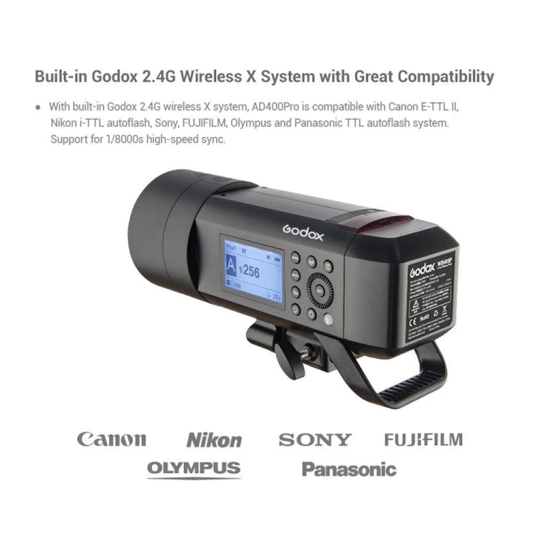 Godox AD400 Pro WITSTRO 400Ws  閃光燈攝影燈