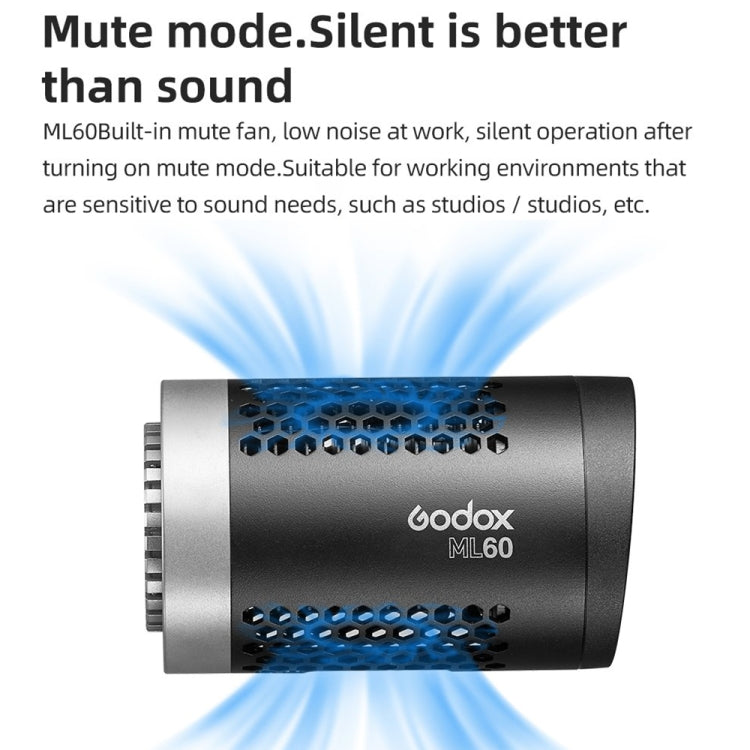 Godox ML60 60W 閃光燈攝影燈 , ML60