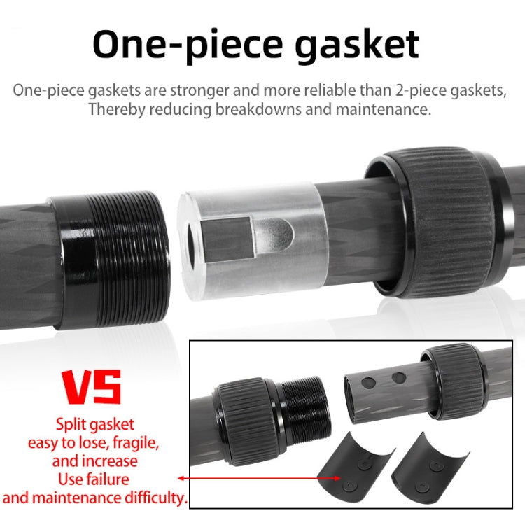 BEXIN P222C  234mm-393mm 碳纖維單反相機三腳架中軸延長桿