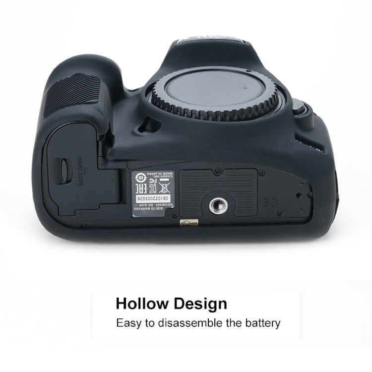 適用於佳能EOS 7D II /  7D Mark II 相機硅膠保護套