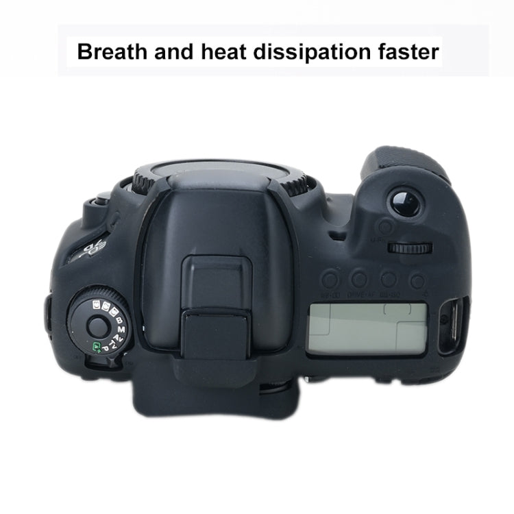 適用於佳能EOS 7D II /  7D Mark II 相機硅膠保護套