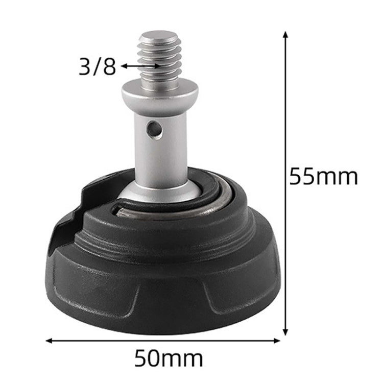 貝欣 GSF50-S 通用單反相機三腳架腳釘 3/8英制