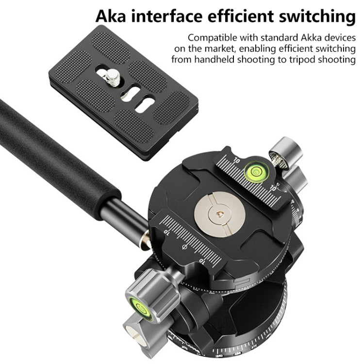 貝欣BEXIN DT-03S/S 全景液壓二維雲台拍攝可調節底座雲台 帶快拆板