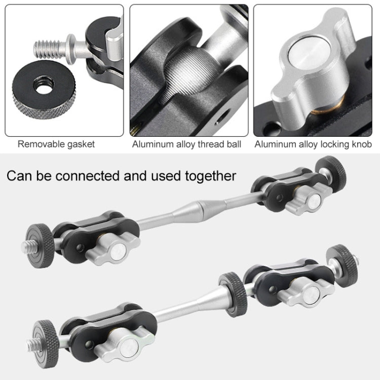 BEXIN TM-4 萬向調節魔術手臂支架補光燈夾