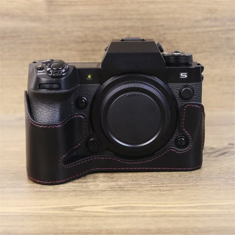 皮質相機底座  適用於富士Fujifilm XH2S相機