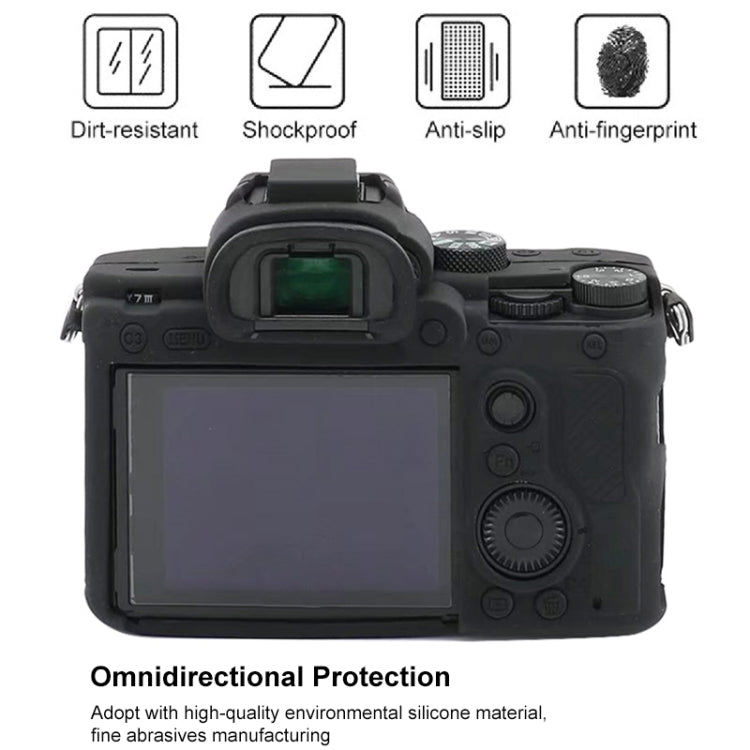 適用於索尼Sony  A7S III / A7S3 相機硅膠保護套