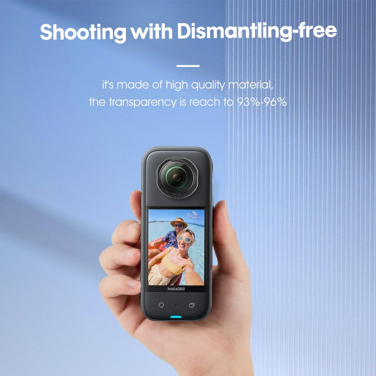 STARTRC適用於 Insta360 X3全景鏡頭保護罩