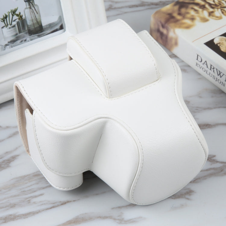 適用於Canon EOS R10  磁吸PU皮質相機包