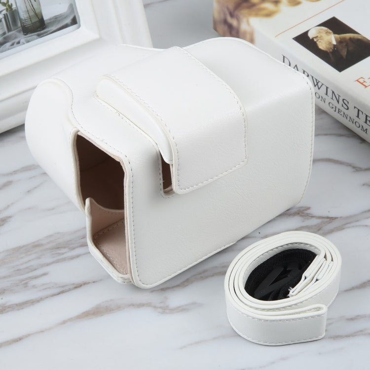 適用於Canon EOS R10  磁吸PU皮質相機包