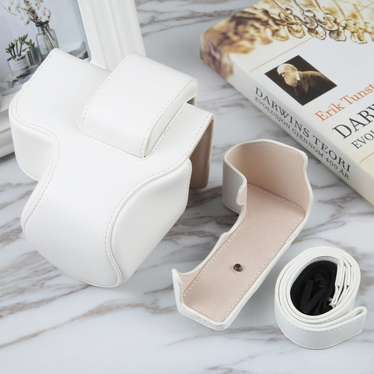 適用於Canon EOS R10  磁吸PU皮質相機包