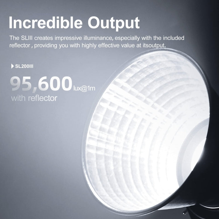 Godox SL200III 215W 5600K白光視頻攝影燈