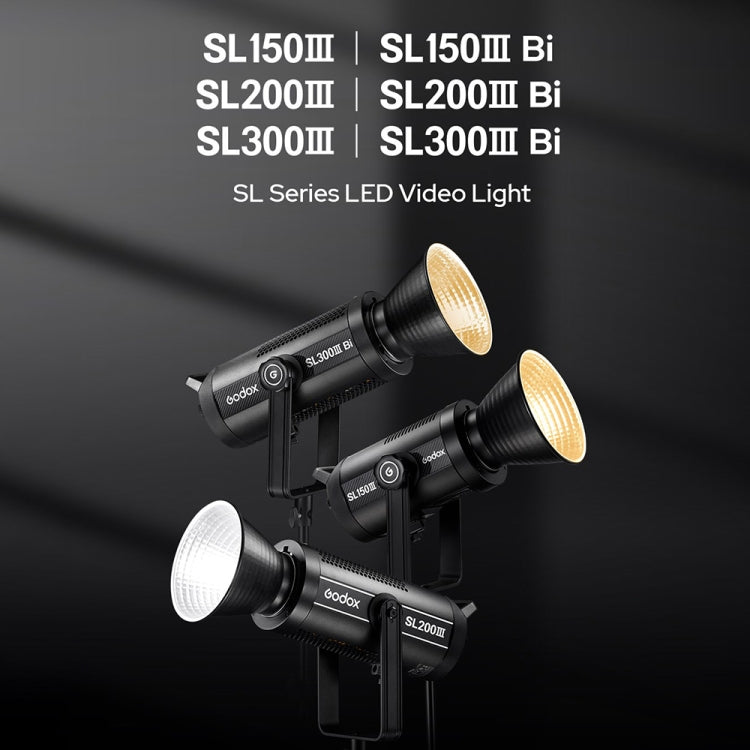 Godox SL300IIIBi 330W Bi-Color 2800K-6500K視頻攝影燈