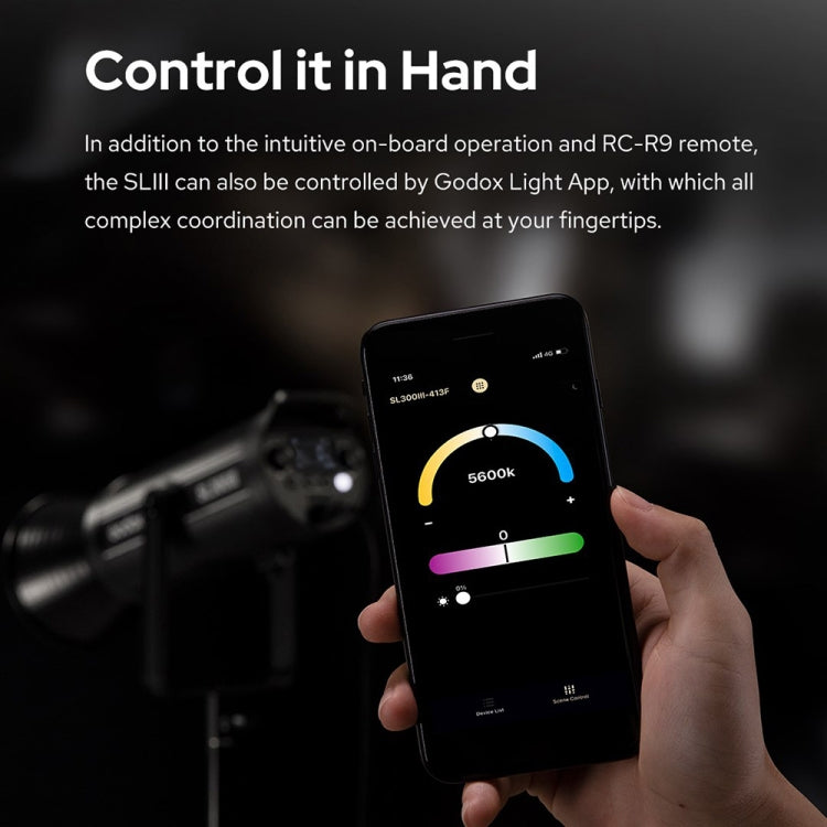 Godox SL300IIIBi 330W Bi-Color 2800K-6500K視頻攝影燈