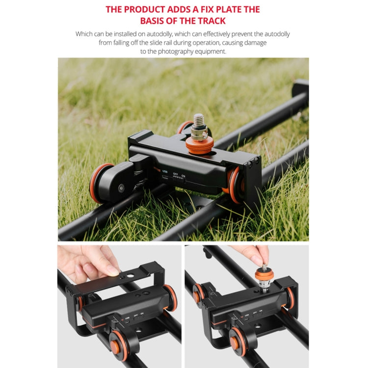 野狼谷 YLG0119A 60cm拼接滑軌+小車軌道卡扣 適用於單反相機/ 攝像機