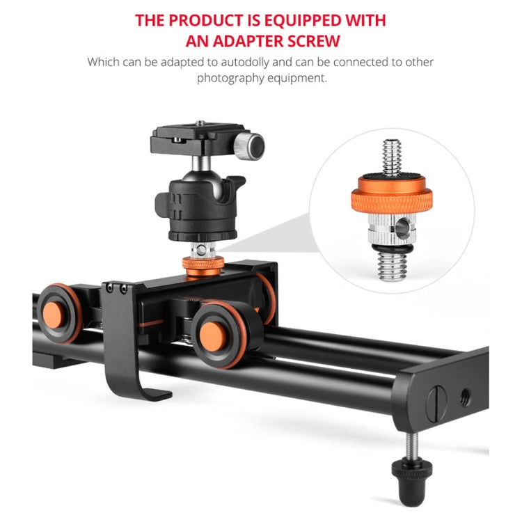 野狼谷 YLG0119A 60cm拼接滑軌+小車軌道卡扣 適用於單反相機/ 攝像機