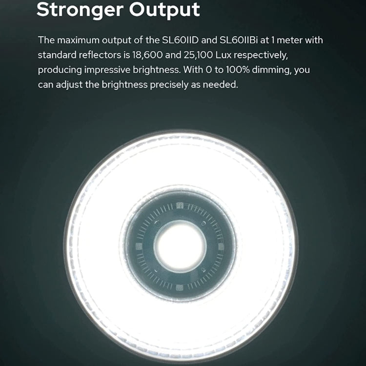 Godox SL60IID 70W 5600K視頻攝影燈