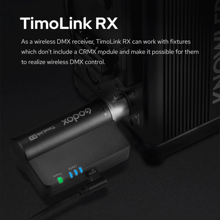 Godox TimoLink TX & RX 無線DMX發射器+接收器