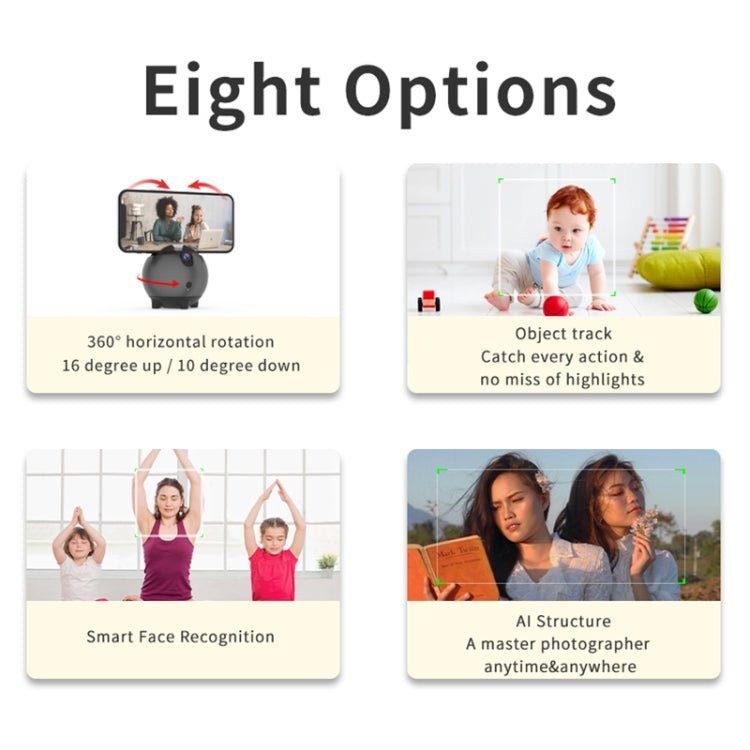 Q9 AI手勢智能雙軸跟拍雲台  , Q9 (Dark Gray), Q9 (Gun Metal), Q9 (Gold)